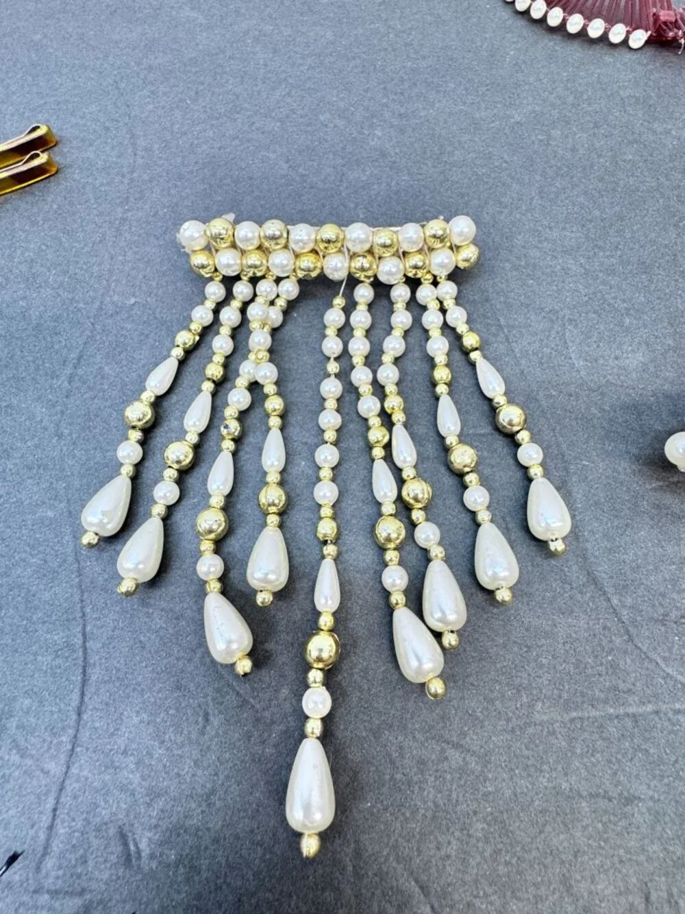 Hair Accessories Vintage and retro Faux Beads